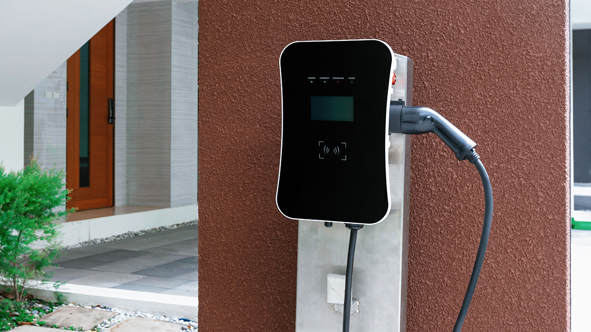 emplacement borne recharge intérieure extérieure