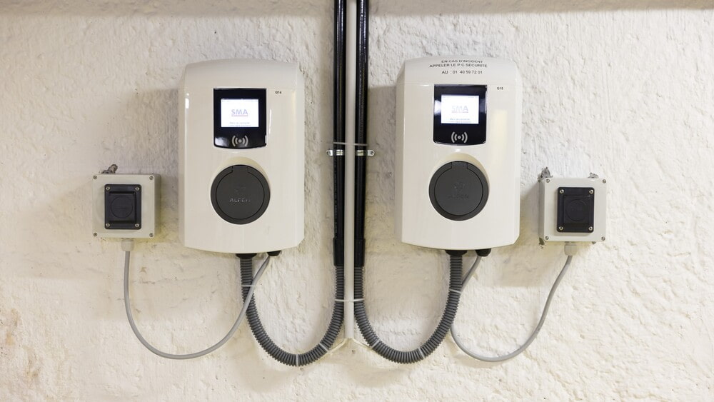 borne recharge partage de charge