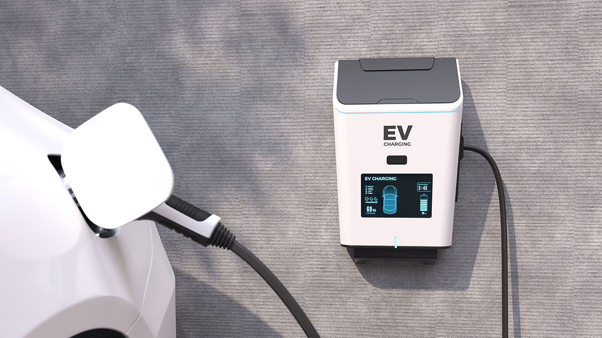 borne recharge domotique maison intelligente