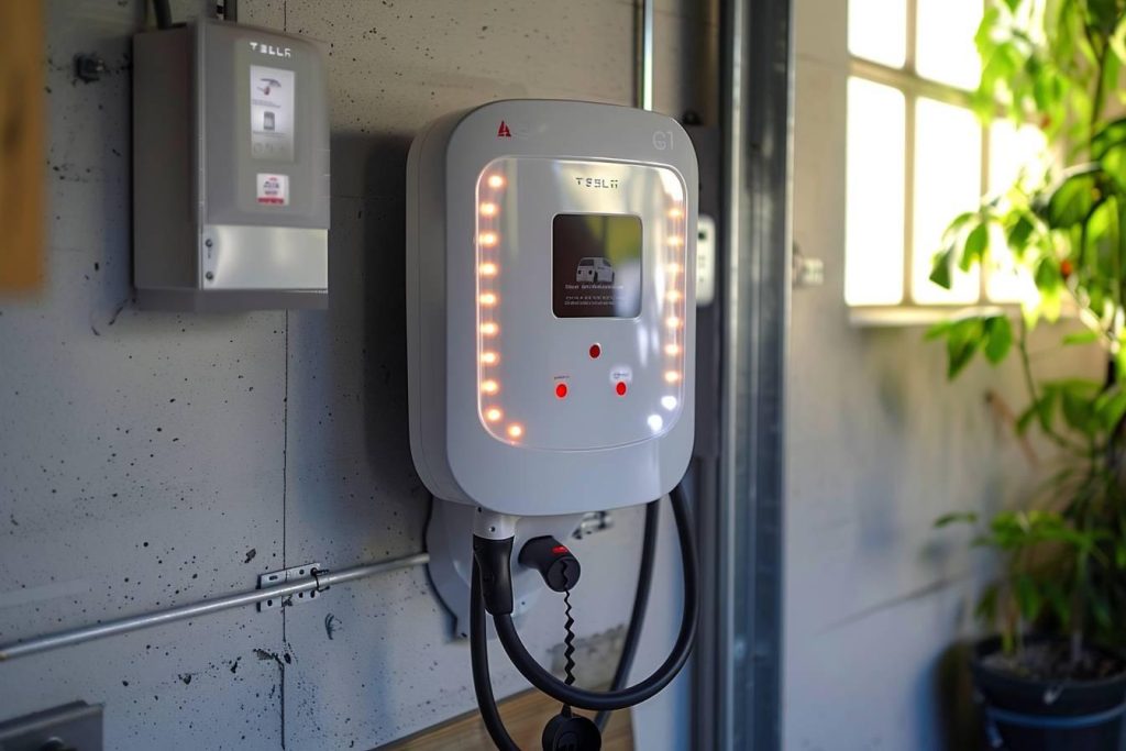 emplacement borne recharge intérieure extérieure