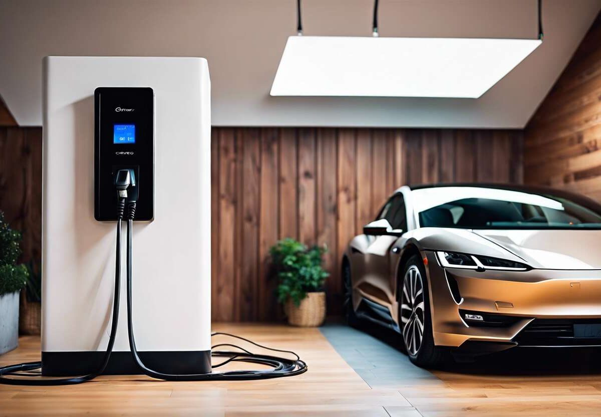 borne recharge voiture luxe Montréal