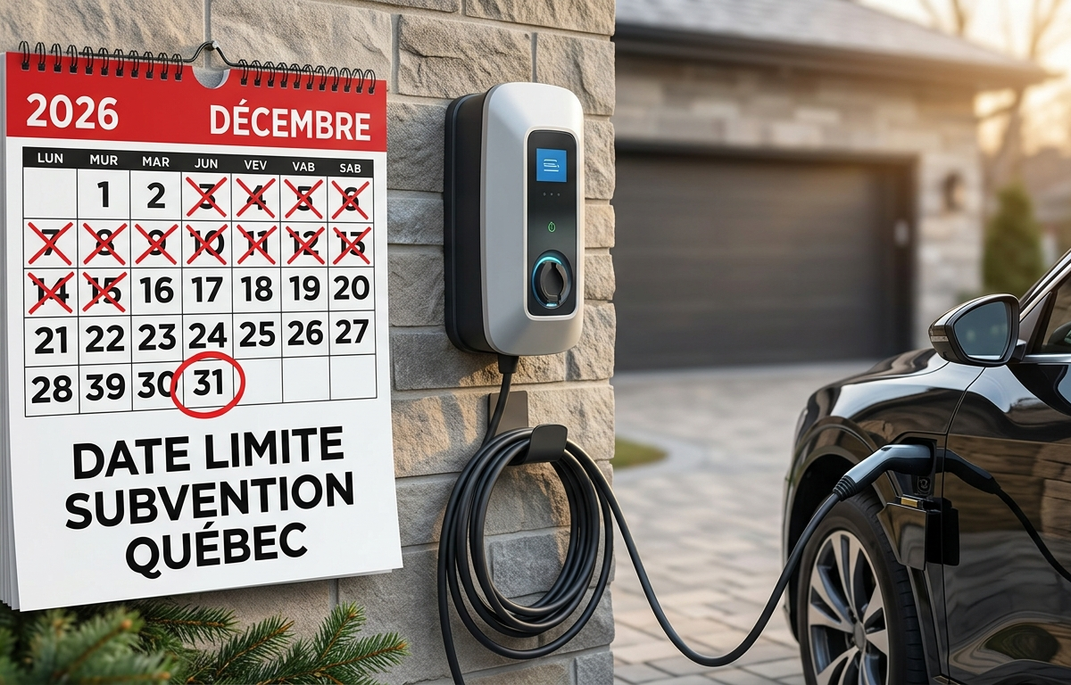 Subvention Borne de Recharge Québec 2026