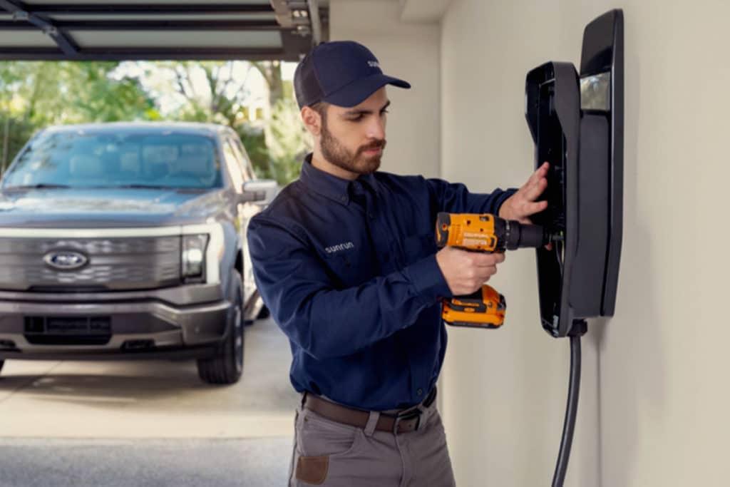 Installation de borne de recharge Mascouche
