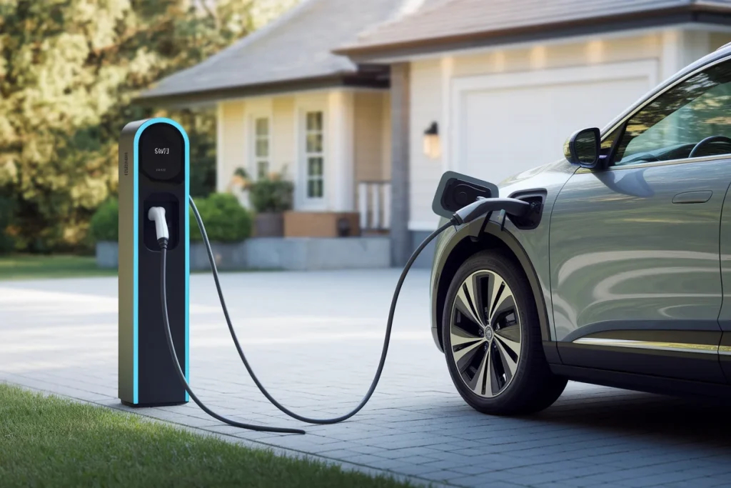 Installation de borne de recharge Sainte-Thérèse